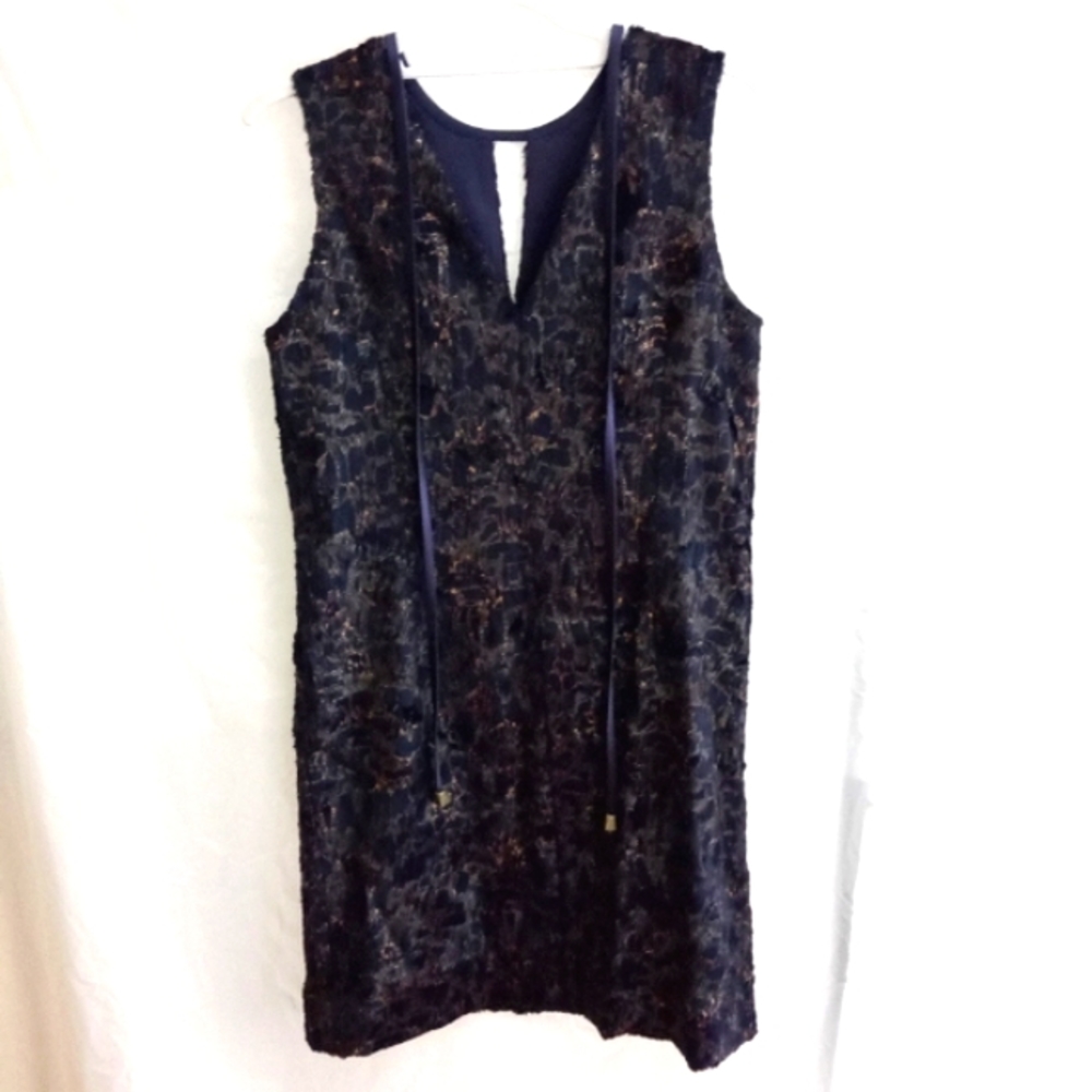 NWT Textured Leopard print MI JONG LEE dress size S